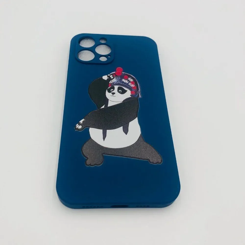 Brand New iPhone 12 Pro Max Blue‎ Panda Phone Case / Phone Accessory